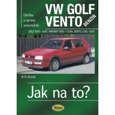 VW GOLF III/VENTO benzin • 9/91 - 12/98 • Jak na to? č. 19 ►SLEVA◄