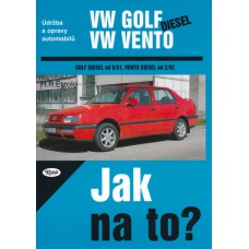 VW GOLF III/VENTO diesel • od 9/91 • Jak na to? č. 20 ►SLEVA◄