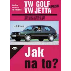 VW GOLF II/JETTA benzin • 9/83 - 6/92 • Jak na to? č. 5 • SLEVA •