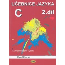 Učebnice jazyka C - 2. díl • SLEVA •