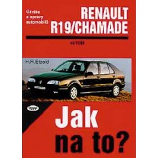 RENAULT 19/CHAMADE • 11/88 - 1/96 • Jak na to? č. 9 • SLEVA •